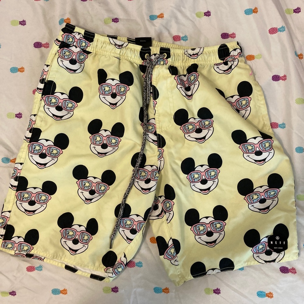 Board Shorts - 4 pr Large-Neff -Billabong - Disney